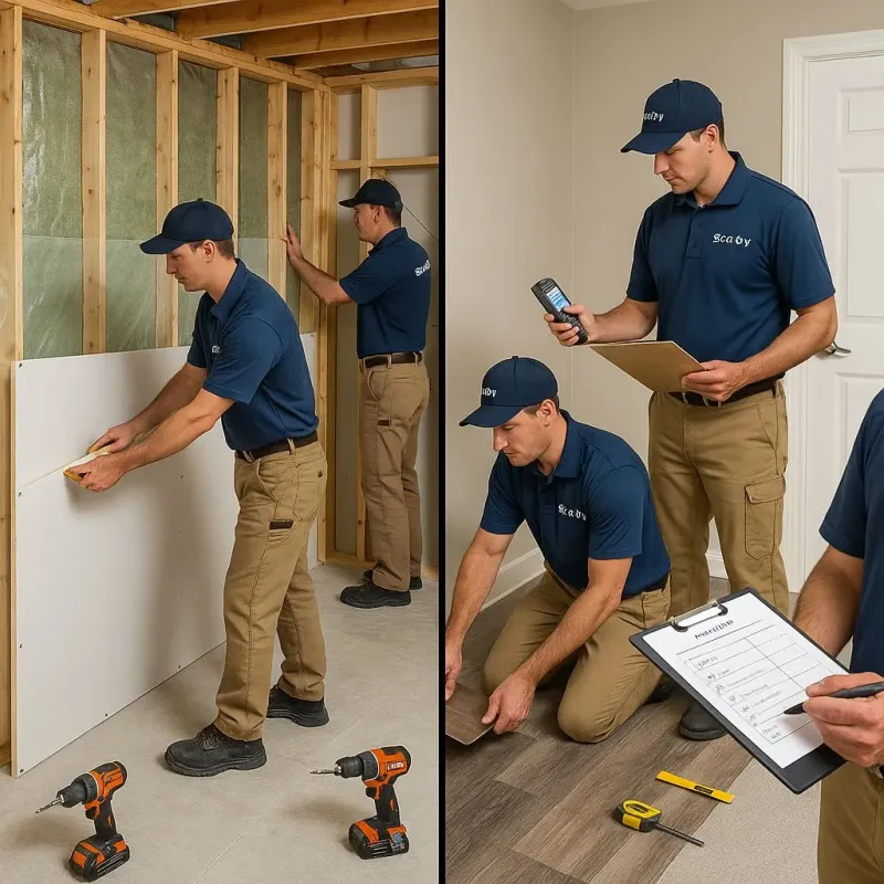 Repairs and Reconstruction process in Ozona, TX