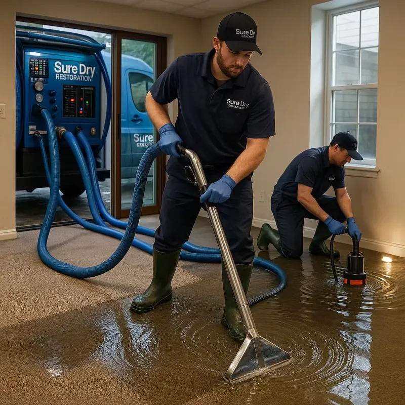 Water Extraction and Removal process in Ozona, TX